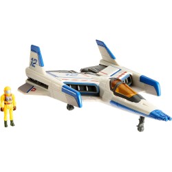 Mattel Disney Pixar Lightyear Hyperspeed Series Xl-12 Spaceship And Buzz Figure, Approx 6 Inch Long HHJ93 / HHJ98 194735069316