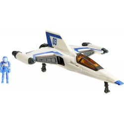 Mattel Disney Pixar Lightyear Hyperspeed Series Xl-03 Spaceship And Buzz Figure, 6.3 Inch Long Vehicle HHJ93 / HHK00 19473506938