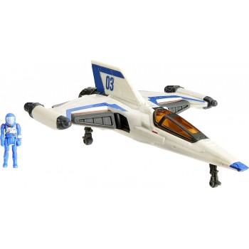 Mattel Disney Pixar Lightyear - Αεροσκάφη Με Φιγούρα Hyperspeed Series Xl-03 Spaceship And Buzz HHJ93 / HHK00 194735069385