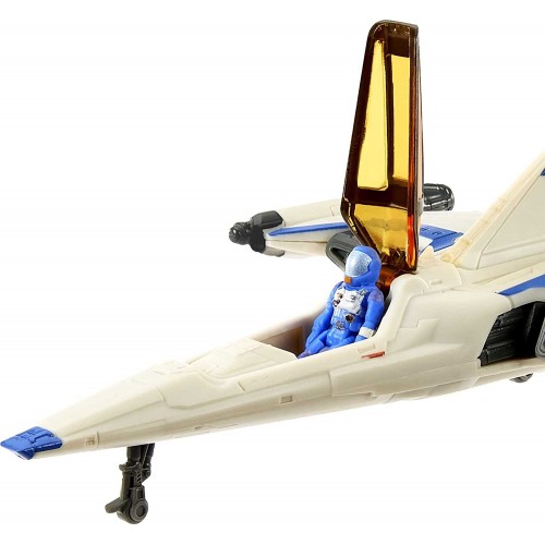Mattel Disney Pixar Lightyear Hyperspeed Series Xl-03 Spaceship And Buzz Figure, 6.3 Inch Long Vehicle HHJ93 / HHK00 19473506938