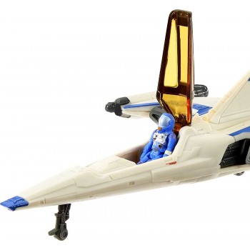 Mattel Disney Pixar Lightyear - Αεροσκάφη Με Φιγούρα Hyperspeed Series Xl-03 Spaceship And Buzz HHJ93 / HHK00 194735069385