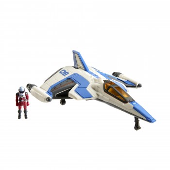 Mattel Disney Pixar Lightyear Toys, Buzz Figure With Blast And Battle Xl-15 Spaceship, Collectible Set, Gifts For Kids HHJ93 / H