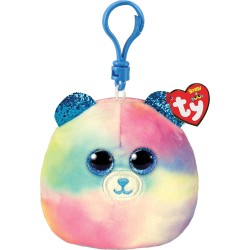ty Squishy Beanies Hope Plush Clip Little Bear Pastel 1607-39566 008421395668