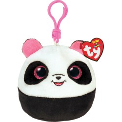 ty Squishy Beanies Bamboo Plush Clip Panda White And Black 1607-39571 008421395712