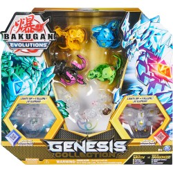 Spin Master Bakugan Evolutions, Genesis Collection Pack, Includes New Light Up, Kids Toys For 6064120 778988422380
