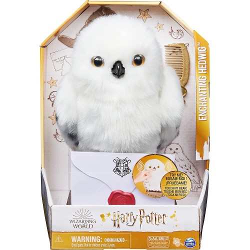 Spin Master Wizarding World Enchanting Hedwig Interactive Harry Potter Owl With Over 15 Sounds 6061829 778988397602