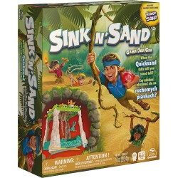 Spin Master Arcade Game Sink N Sand and Kinetic Sand 6065695 778988441046
