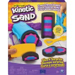 Spin Master Kinetic Sand, Slice N Surprise Set With 383G Of Black, Pink And Blue Play 6063482 778988378113