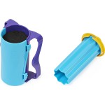 Spin Master Kinetic Sand, Slice N Surprise Set With 383G Of Black, Pink And Blue Play 6063482 778988378113