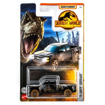 Mattel Match Box Jurassic World Αυτοκινητάκια Μεταλλικά FMW90 887961583823