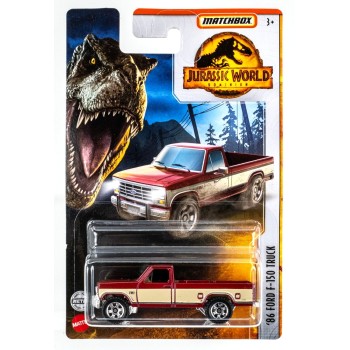 Mattel Match Box Jurassic World Αυτοκινητάκια Μεταλλικά FMW90 887961583823