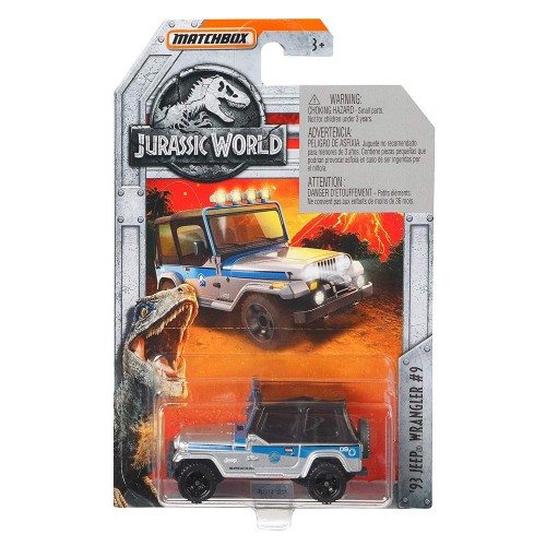 Mattel Match Box Jurassic World Αυτοκινητάκια Μεταλλικά FMW90 887961583823