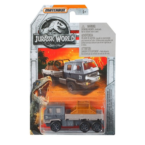 Mattel Match Box Jurassic World Αυτοκινητάκια Μεταλλικά FMW90 887961583823