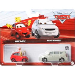 Mattel Cars Αυτοκινητακια - Σετ Των 2 Maddy Mcgear Melissa Bernabrake DXV99 / HFH18 194735040360