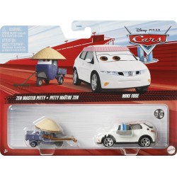 Mattel Cars - Set Of 2 Zen Master Pitty and Mike Fuse DXV99 / HFH21 194735040407