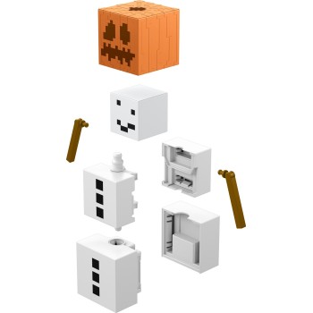 Mattel Minecraft Construction Large Figure Snow Golem GVV14 / HDV54 194735032297