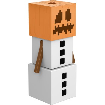 Mattel Minecraft Κατασκευή Μεγάλης Φιγούρας Snow Golem GVV14 / HDV54 194735032297