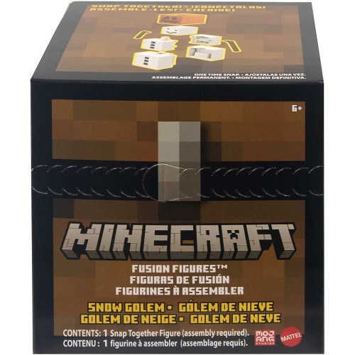 Mattel Minecraft Construction Large Figure Snow Golem GVV14 / HDV54 194735032297