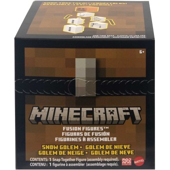 Mattel Minecraft Construction Large Figure Snow Golem GVV14 / HDV54 194735032297