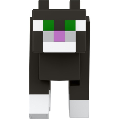 Mattel Minecraft Κατασκευή Μεγάλης Φιγούρας Tuxedo Cat GVV14 / HDV55 194735032310