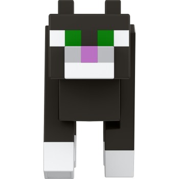 Mattel Minecraft Κατασκευή Μεγάλης Φιγούρας Tuxedo Cat GVV14 / HDV55 194735032310