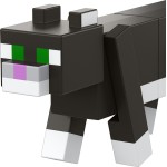 Mattel Minecraft Construction Large Figure Tuxedo Cat GVV14 / HDV55 194735032310