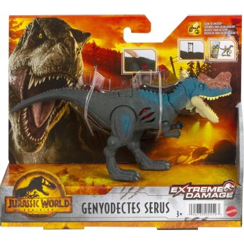 Mattel Jurassic World Extreme Damage Dinosavroabouls With Member Members Genyodectes Serus GWN13 / HGP80 194735055593