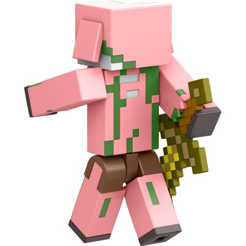 Mattel Minecraft Φιγούρες 8Εκ Build-A-Portal Zombified Piglin GTP08 / HDV07 194735031887