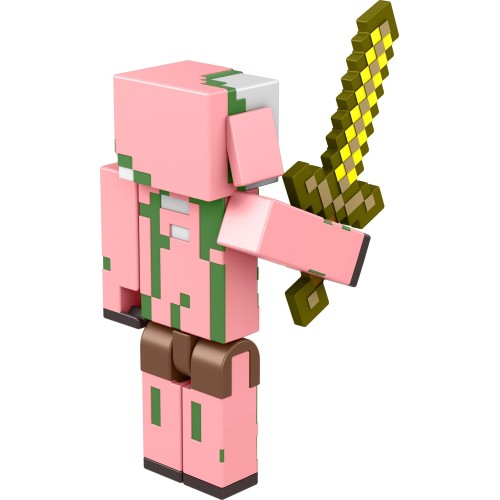 Mattel Minecraft Φιγούρες 8Εκ Build-A-Portal Zombified Piglin GTP08 / HDV07 194735031887