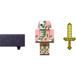 Mattel Minecraft Φιγούρες 8Εκ Build-A-Portal Zombified Piglin GTP08 / HDV07 194735031887