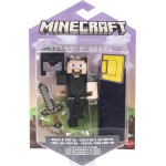 Mattel Minecraft Figure 8Cm Build-A-Portal Steve in Netherite Armor  GTP08 / HDV12 194735031856