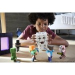 Mattel Minecraft Figure 8Cm Build-A-Portal Steve in Netherite Armor  GTP08 / HDV12 194735031856