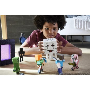 Mattel Minecraft Φιγούρες 8Εκ Build-A-Portal Enderman GTP08 / HFC29 194735037216