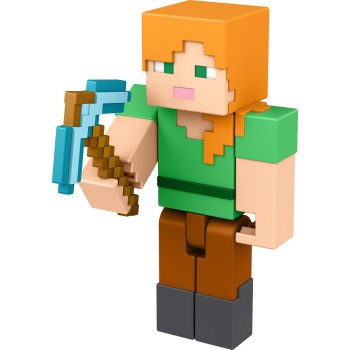 Mattel Minecraft Figure 8Cm Alex Build-A-Portal GTP08 / HFC34 194735037247