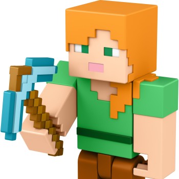 Mattel Minecraft Figure 8Cm Alex Build-A-Portal GTP08 / HFC34 194735037247
