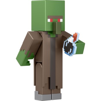 Mattel Minecraft Φιγούρες 8Εκ Build-A-Portal Zombie Villager GTP08 / HGK37 194735050468