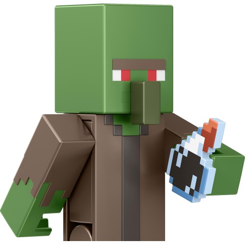 Mattel Minecraft Figure 8Cm Build-A-Portal Zombie Villager GTP08 / HGK37 194735050468