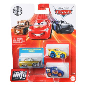 Mattel Cars Mini - Set Of 3 Tex, Cruz, McQueen GKG01 / GRW25 887961912685