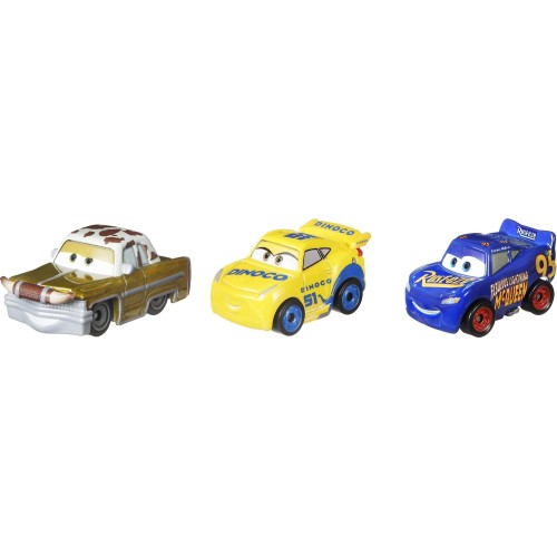Mattel Cars Μινι Αυτοκινητάκια - Σετ Των 3 Tex, Cruz, McQueen GKG01 / GRW25 887961912685