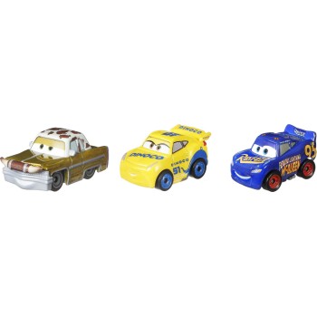 Mattel Cars Μινι Αυτοκινητάκια - Σετ Των 3 Tex, Cruz, McQueen GKG01 / GRW25 887961912685