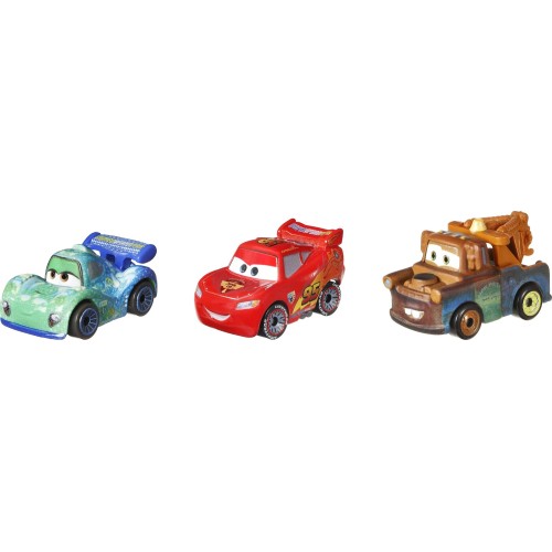 Mattel Cars Mini - Set Of 3 McQueen, Carla Veloso & Mater GKG01 / GVG19 887961924732
