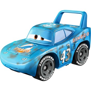 Mattel Cars Μινι Αυτοκινητάκια - Σετ Των 3 Damaged King, Lightning McQueen & Chick Hicks GKG01 / HFC63 194735037445