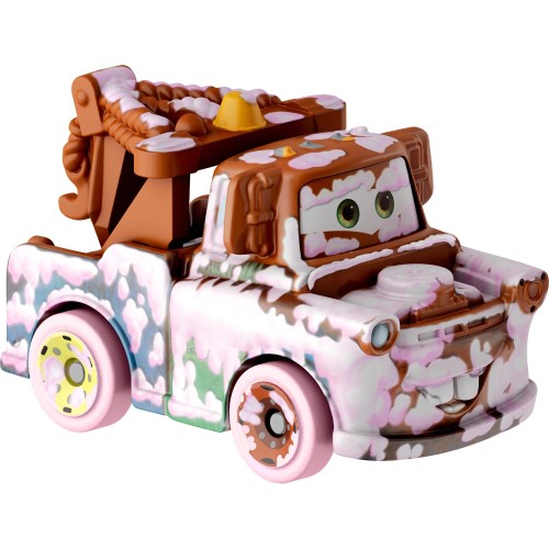 Mattel Cars Mini - Set Of 3 Soapy Mater, Lightning McQueen & Union Jack Ramone GKG01 / HFC76 194735037476