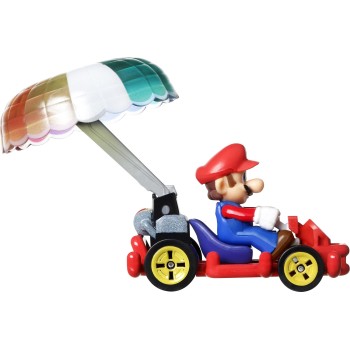 Mattel Hot Wheels Mario Kart Cars With Anemoper Mario in Pipe Frame with Parachute GVD30 / HDB40 194735019137