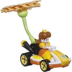 Mattel Hot Wheels Αυτοκινητάκια Mario Kart Με Ανεμόπτερο Princess Daisy GVD30 / HDB41 194735019144