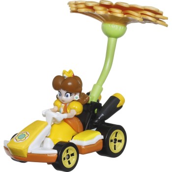 Mattel Hot Wheels Αυτοκινητάκια Mario Kart Με Ανεμόπτερο Princess Daisy GVD30 / HDB41 194735019144