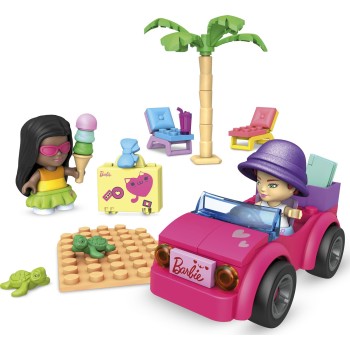MEGA Bloks Construx Barbie Convertible Beach Adventure GWR31 / GWR79 887961946116