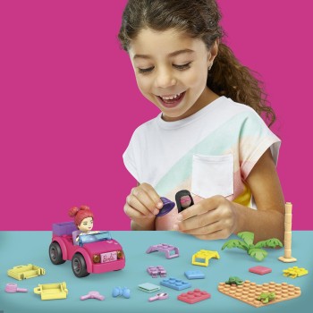 MEGA Bloks Construx Barbie Convertible Beach Adventure GWR31 / GWR79 887961946116