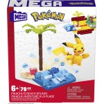 MEGA Pikachu Beach Splash Building Set With 79 Compatible Bricks HDL75 / HDL76 194735026623