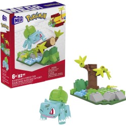 MEGA Bulbasaur Forest Trek with 82 compatible bricks HDL75 / HDL77 194735026685